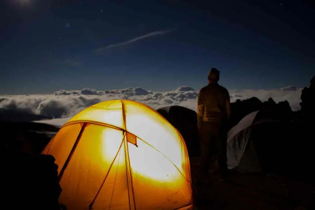 Kilimanjaro full moon clim